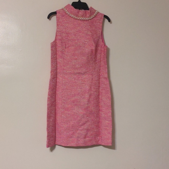 Lily Pulitzer porta beaded shift dress size 10